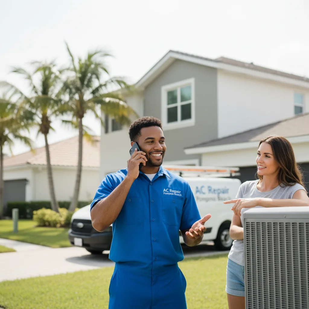AC Repair Pompano Beach customer support in Harbeson